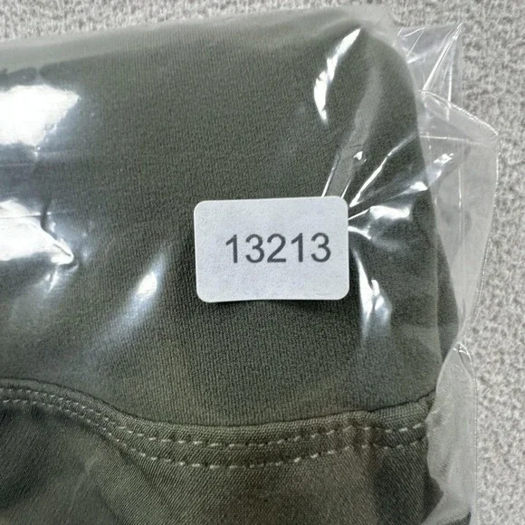 Athleta Pants Womens 8 Tall Olive Green Endless High Rise Straight Leg Stretch - Picture 12 of 12